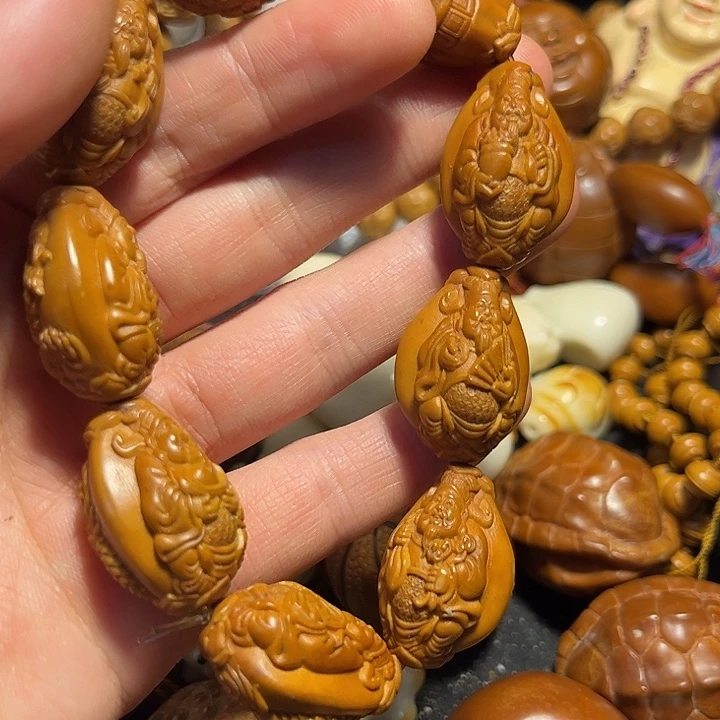 手串/手链橄榄核九龙财神