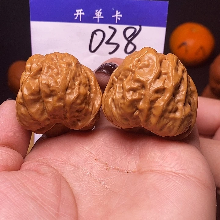 桃核吊坠文玩核桃蛤蟆头39修n