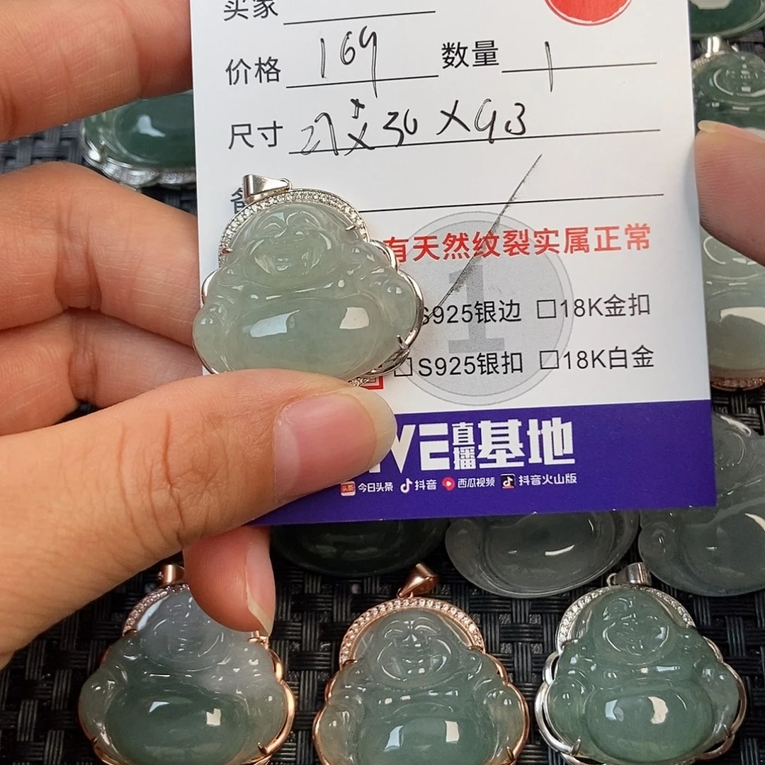 翡翠银S925镶嵌颈饰