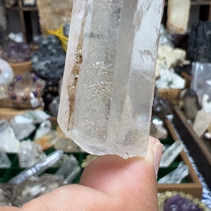 水晶珠宝半成品未镶嵌心**活