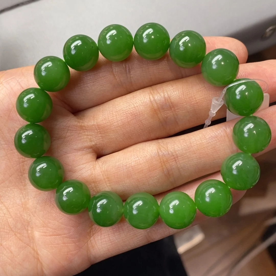 和田玉未镶嵌手串卡12