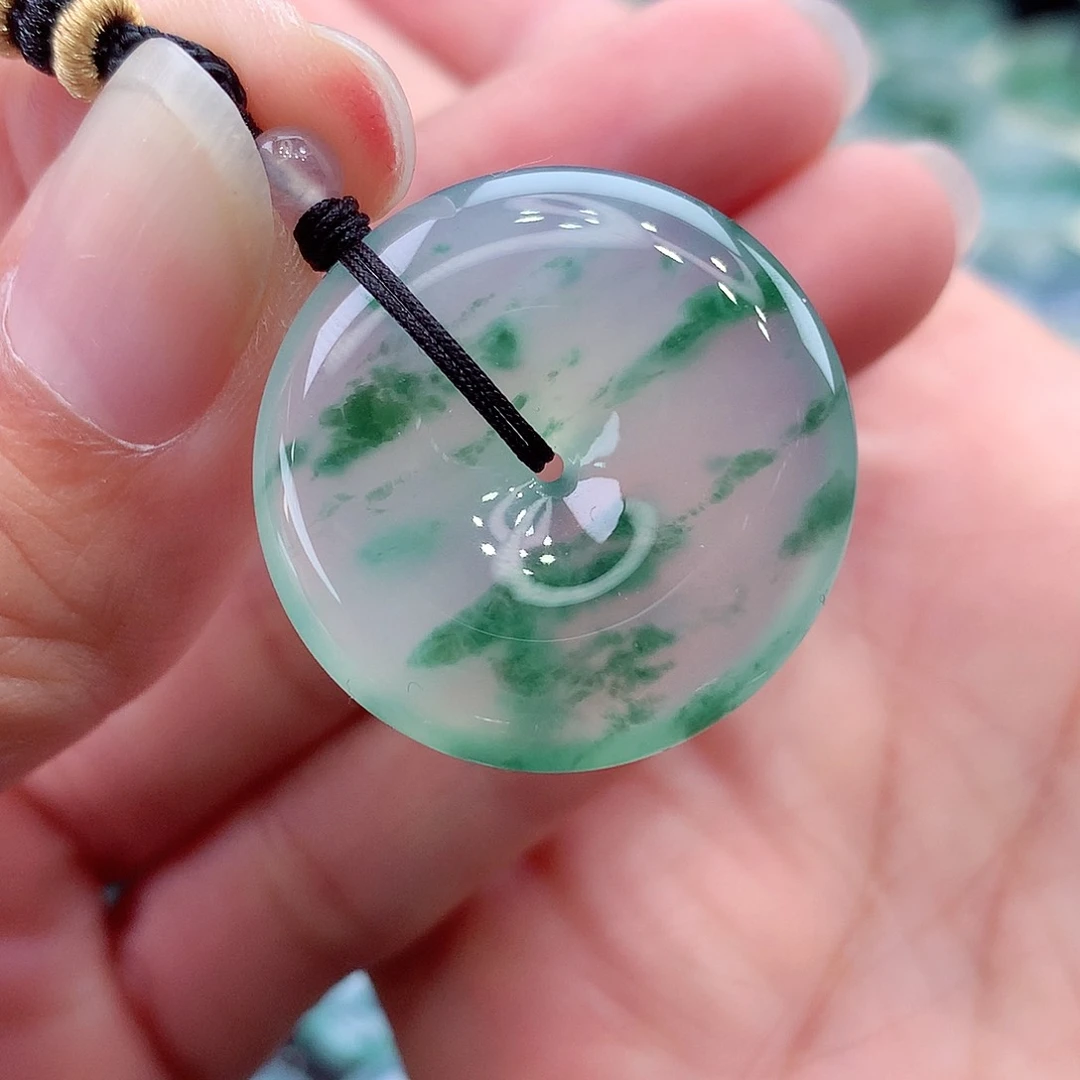 颈饰未镶嵌翡翠编号58尺寸27-5.7