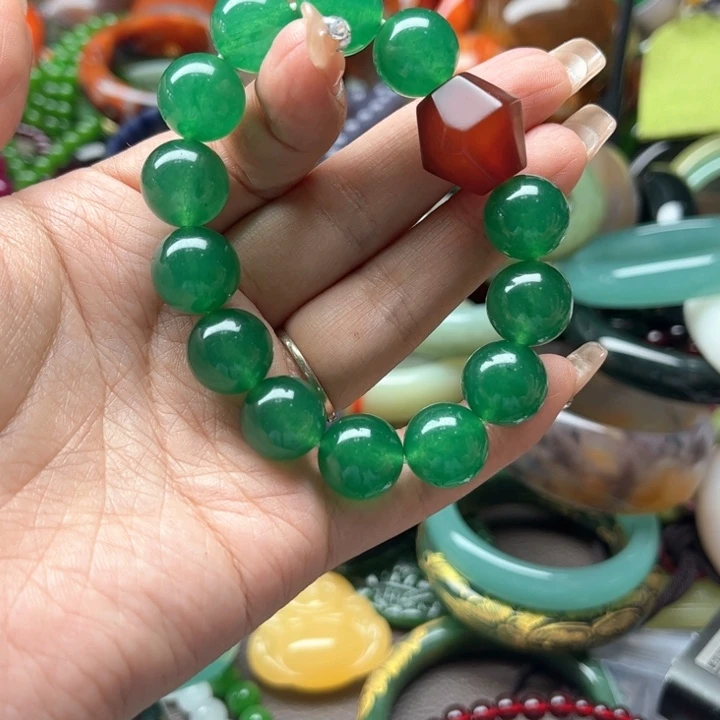 石英质玉手链未镶嵌