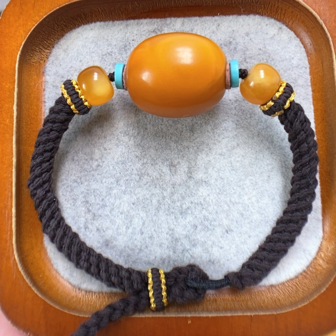 蜜蜡手绳未镶嵌蜜蜡