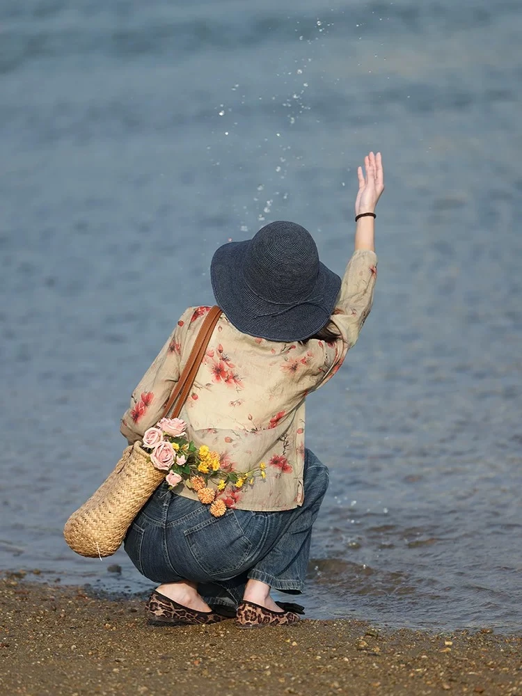 [C01--C100]苎麻小衫女按照编号去拍