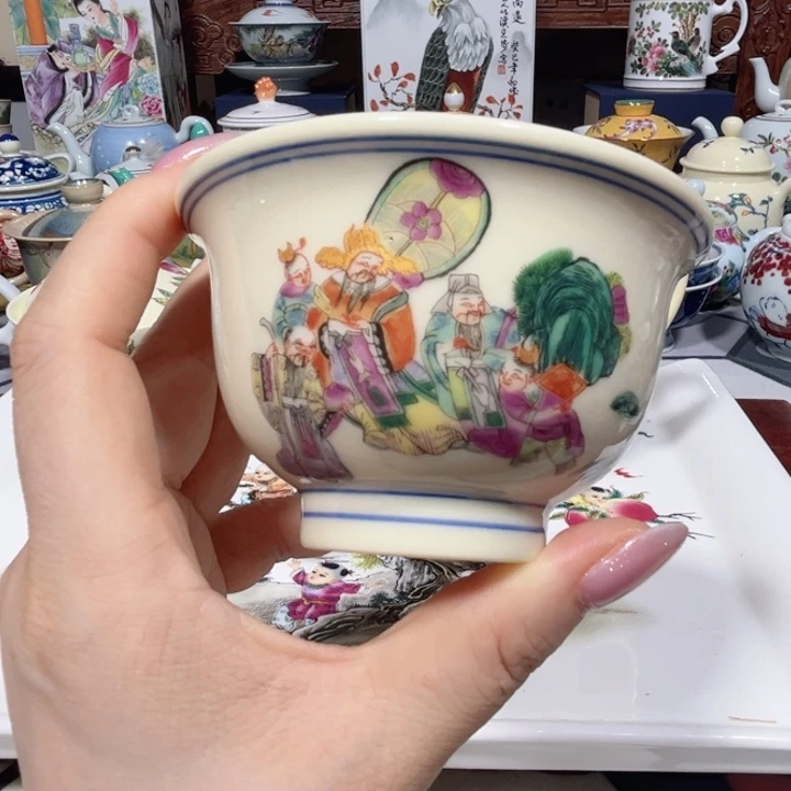 景德镇陶瓷茶具主人杯茶壶
