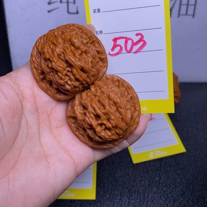 文玩核桃把件503/43.5虎头福利