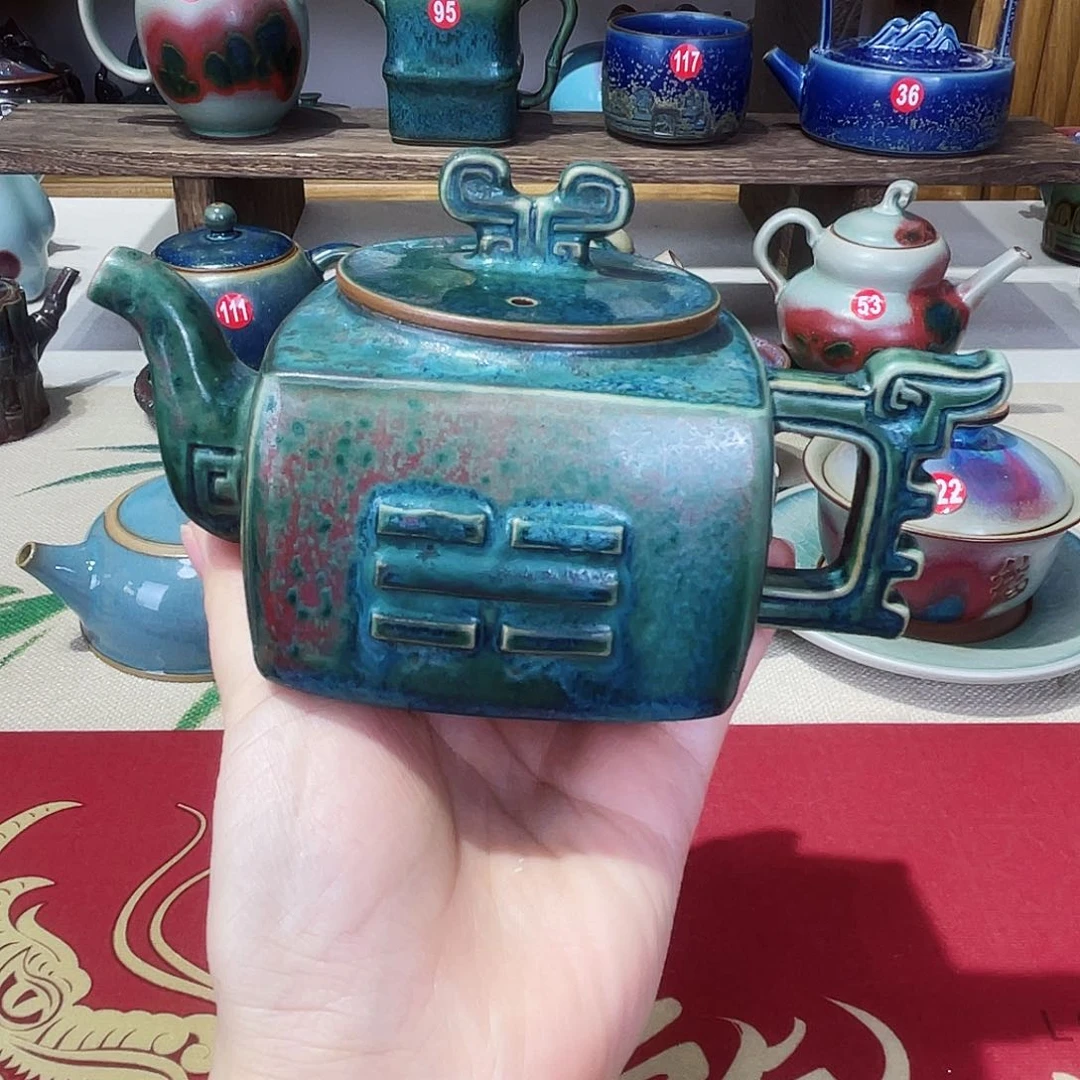 壶禹州钧瓷艺术作品