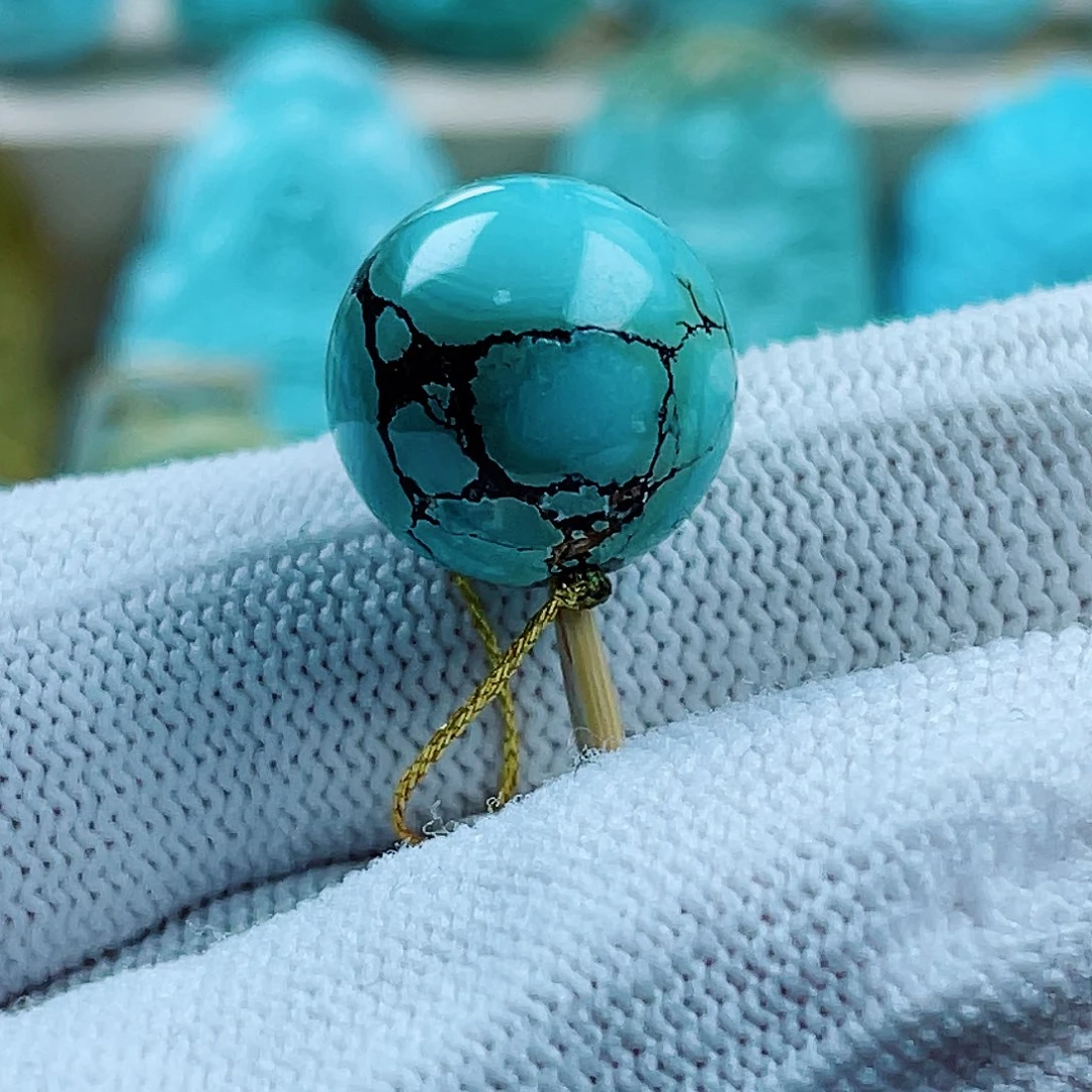 绿松石未镶嵌珠宝奇石配饰15