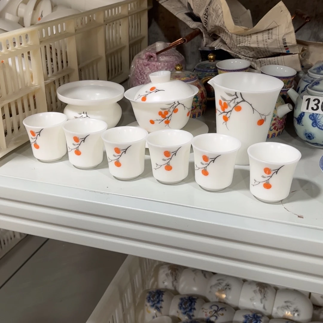 钧***！德化陶瓷德韵茶器，