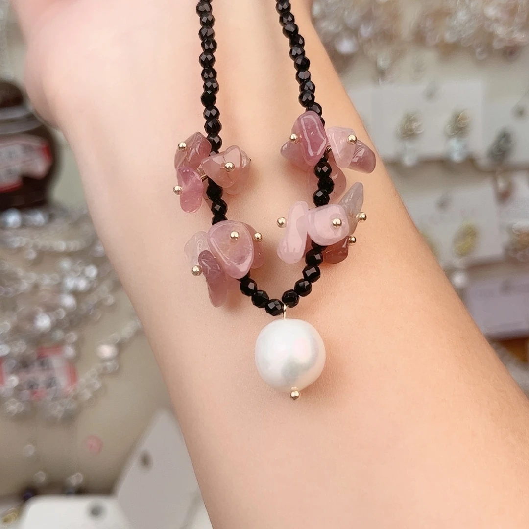 淡水珍珠未镶嵌颈饰