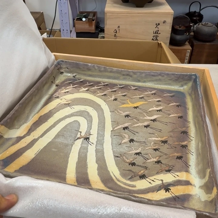 瓷片茶道具工艺品