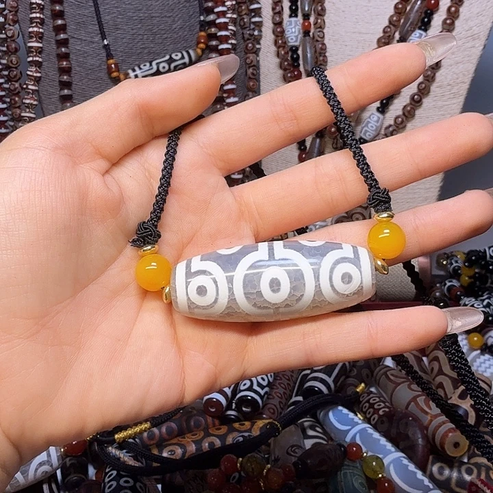 愛***平玛瑙/玉髓未镶嵌颈饰