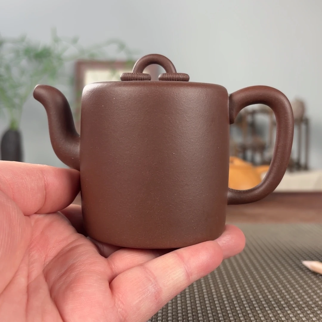 牧***歌茶壶紫砂微瑕黄龙山原矿紫砂壶