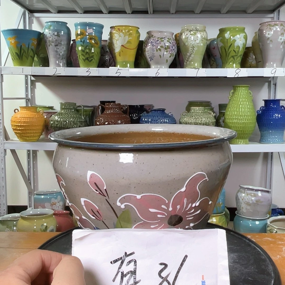 景德镇陶瓷花盆123