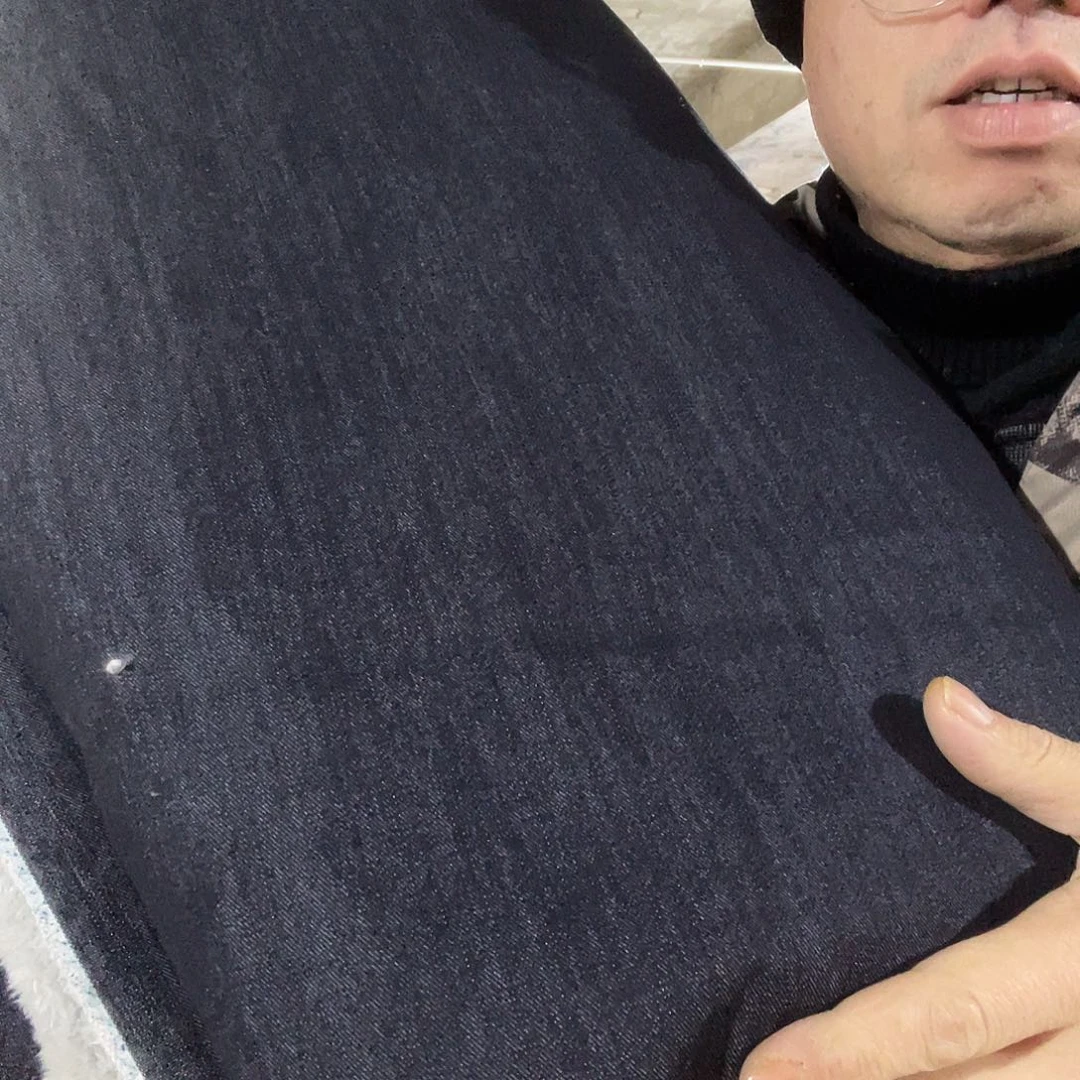 3米价藏蓝色牛仔复合1482