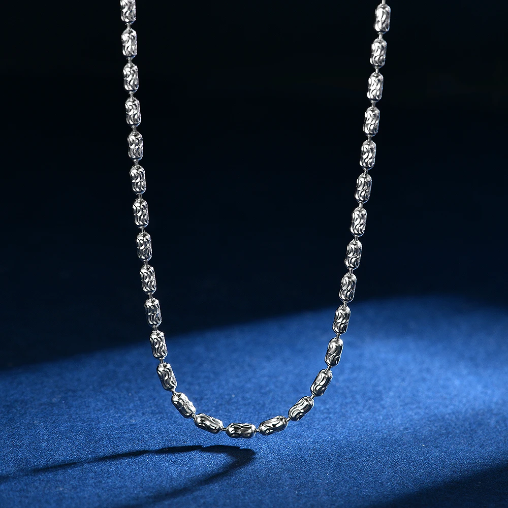 925银银制品 N2005【转经筒】气质时尚百搭轻奢项链素款可调节(1)