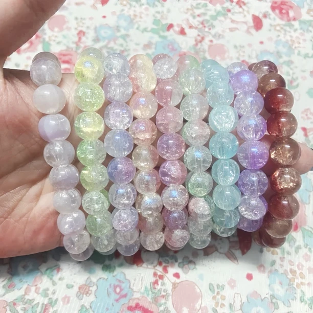 【素圈大卡】琉璃diy手链串珠纯手工手作