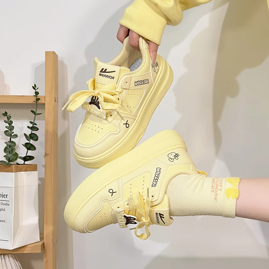 回力多巴胺女鞋可爱兔兔小白鞋女2025爆款学生厚底通勤韩版板鞋女