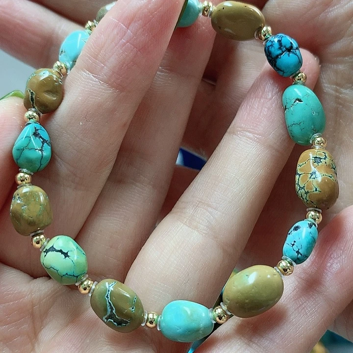 未镶嵌绿松石珠宝奇石