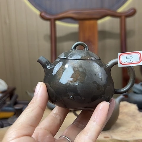 J*戬谷龙窑柴烧茶壶53