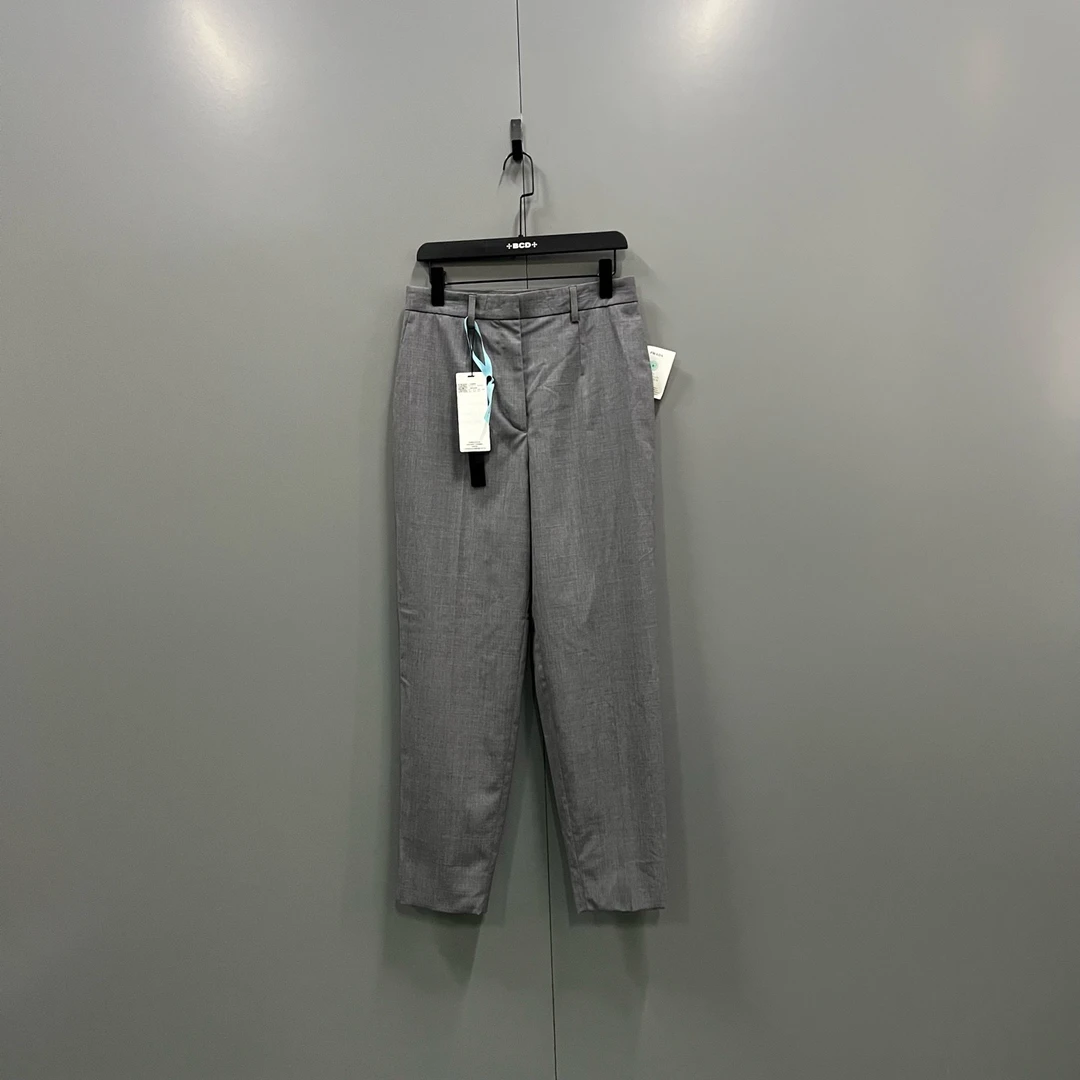 99新 Prada/普拉达 jp126 灰色西裤 42码 206918