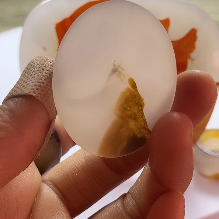 玛瑙/玉髓未镶嵌吊坠(不含链)