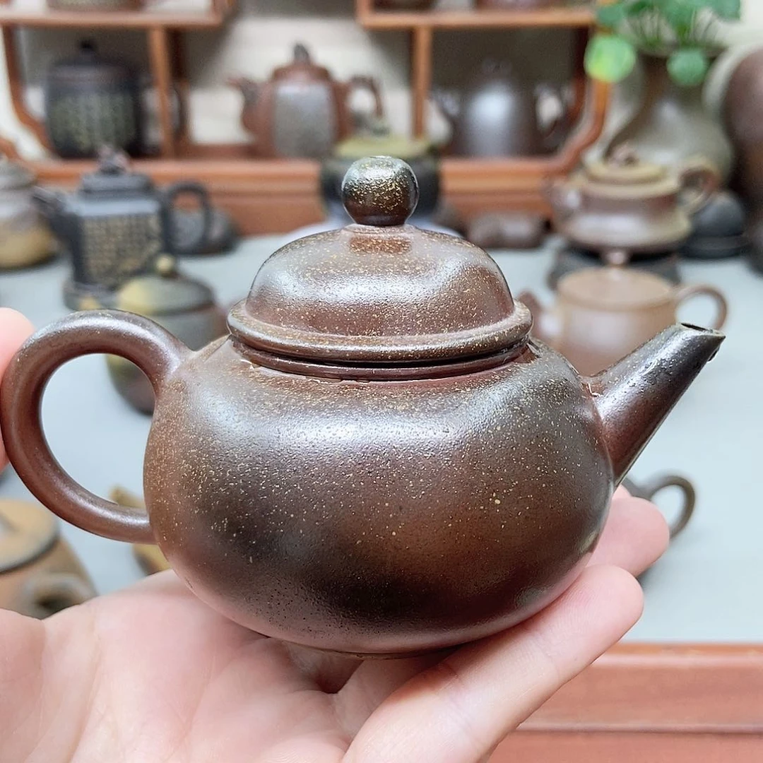 钦州坭兴陶柴烧壶