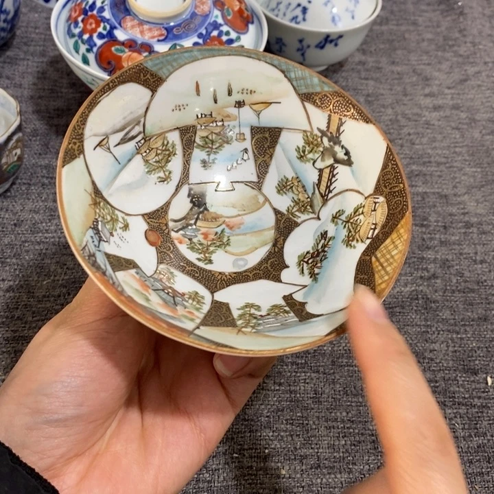 紫砂茶杯非常漂亮好看的碗