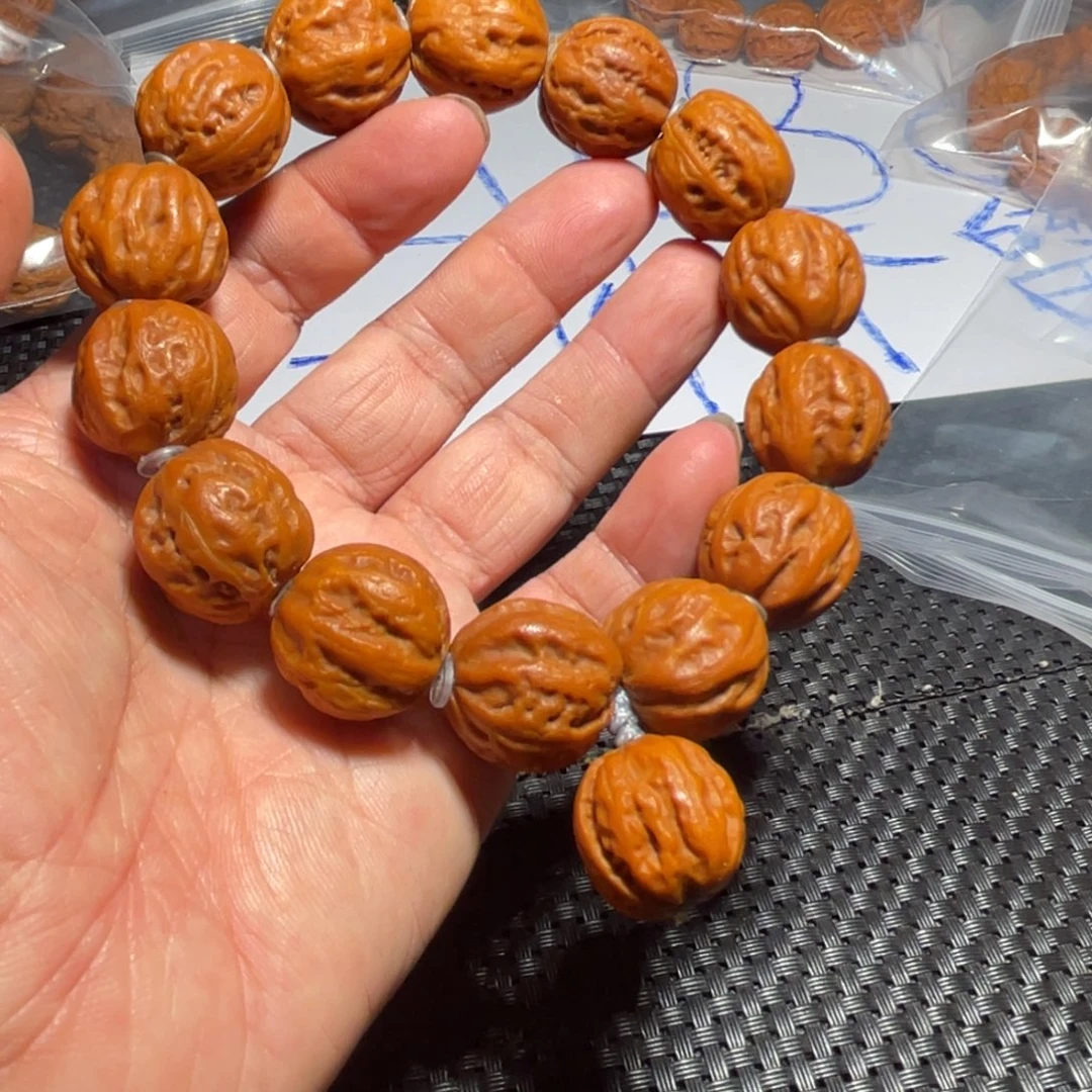 文玩核桃手串肌肉金蟾20