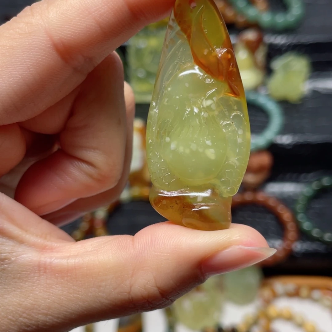 【闪购商品】未镶嵌蛇纹石玉颈饰
