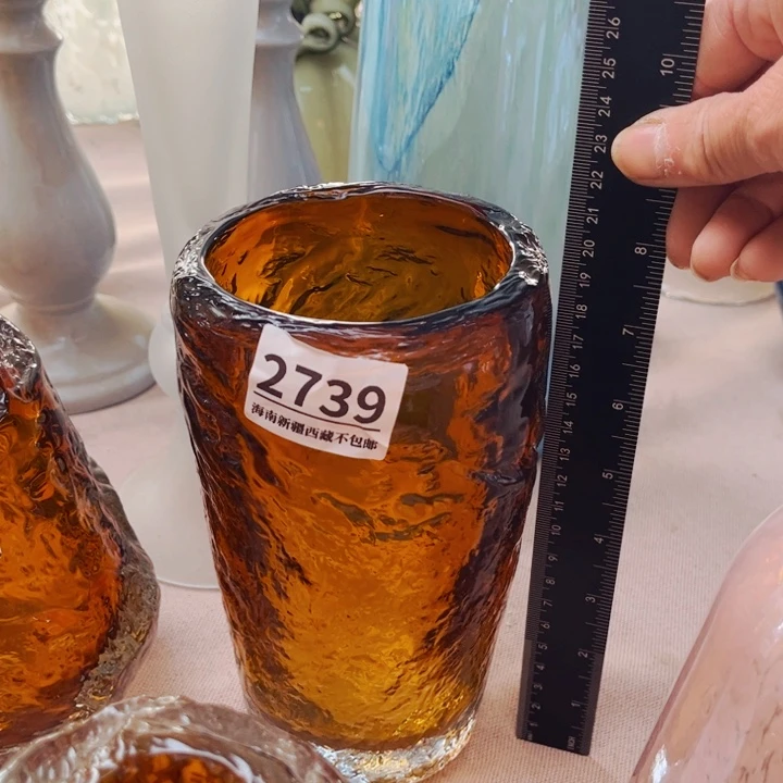 琉璃2739高20厘米 家悦花瓶摆件