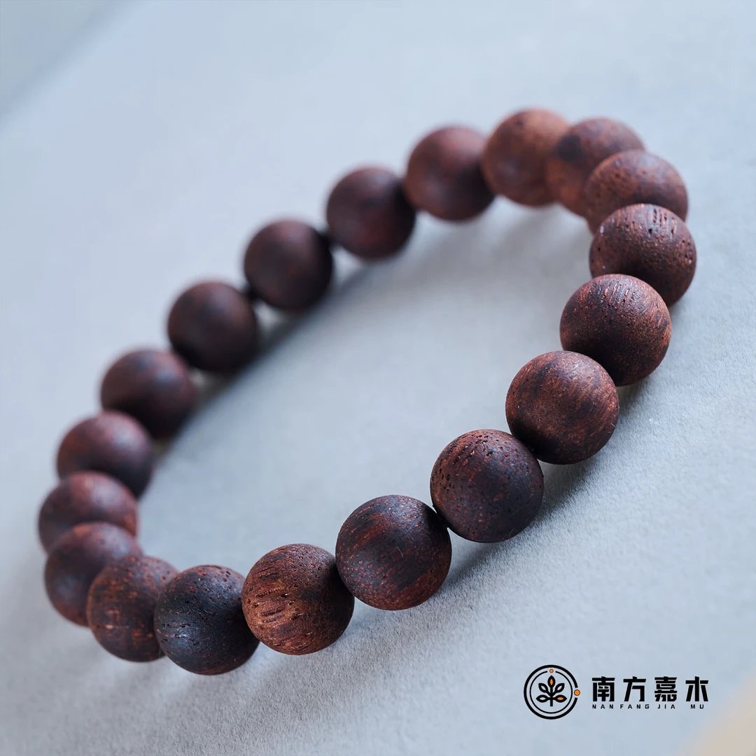 【南方嘉木】黄油麻丝降真香1.0高货（金丝蜜结）缅甸软油麻丝单圈