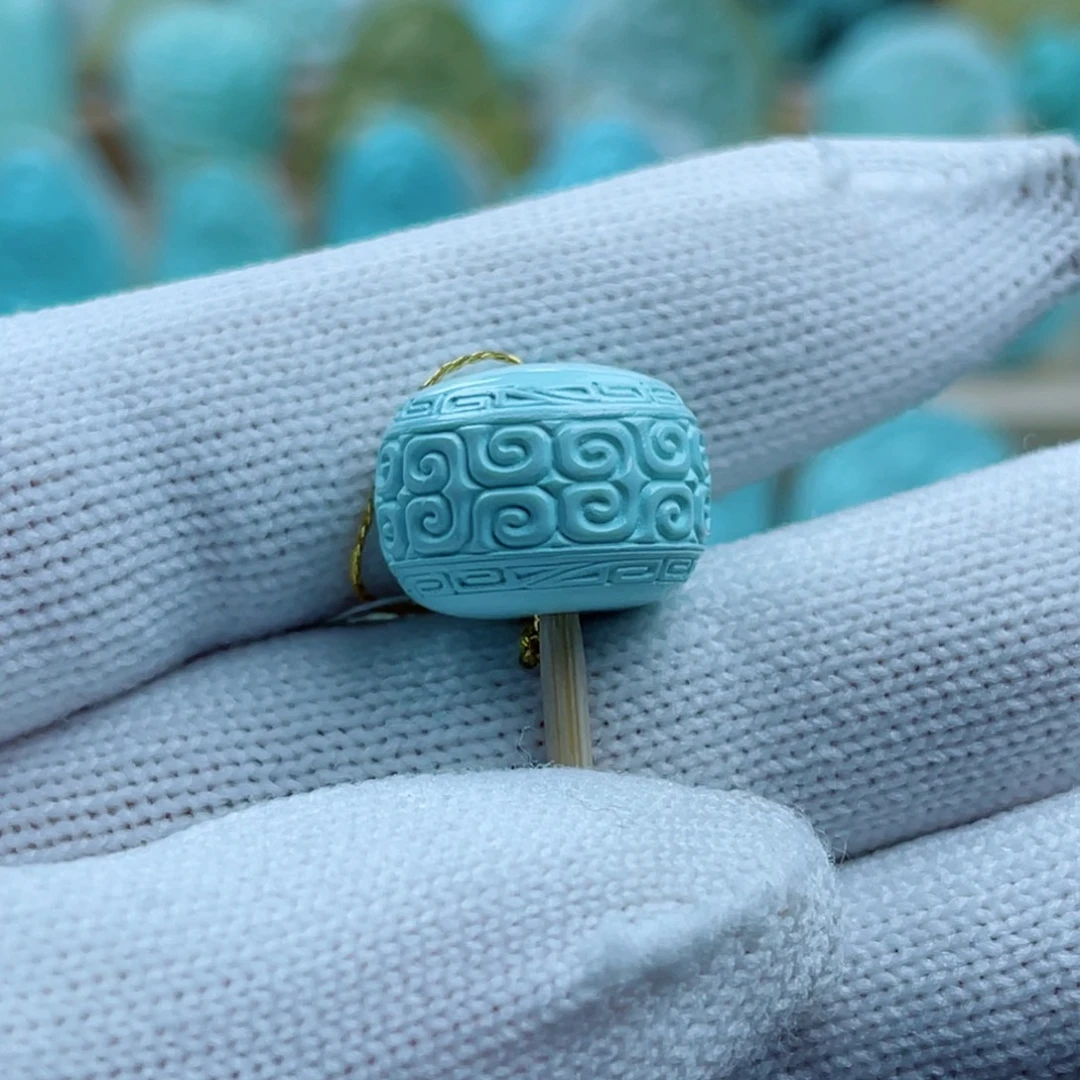 绿松石未镶嵌珠宝奇石配饰16✖️12