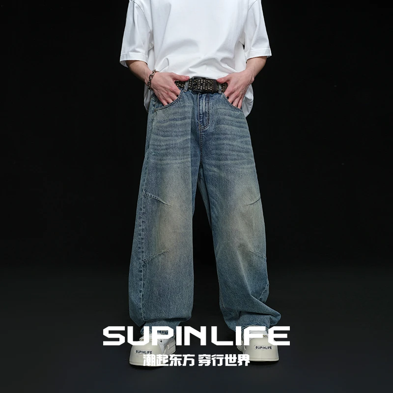 【SUPIN LIFE】25年夏季新款牛仔裤SPBZK523032AM