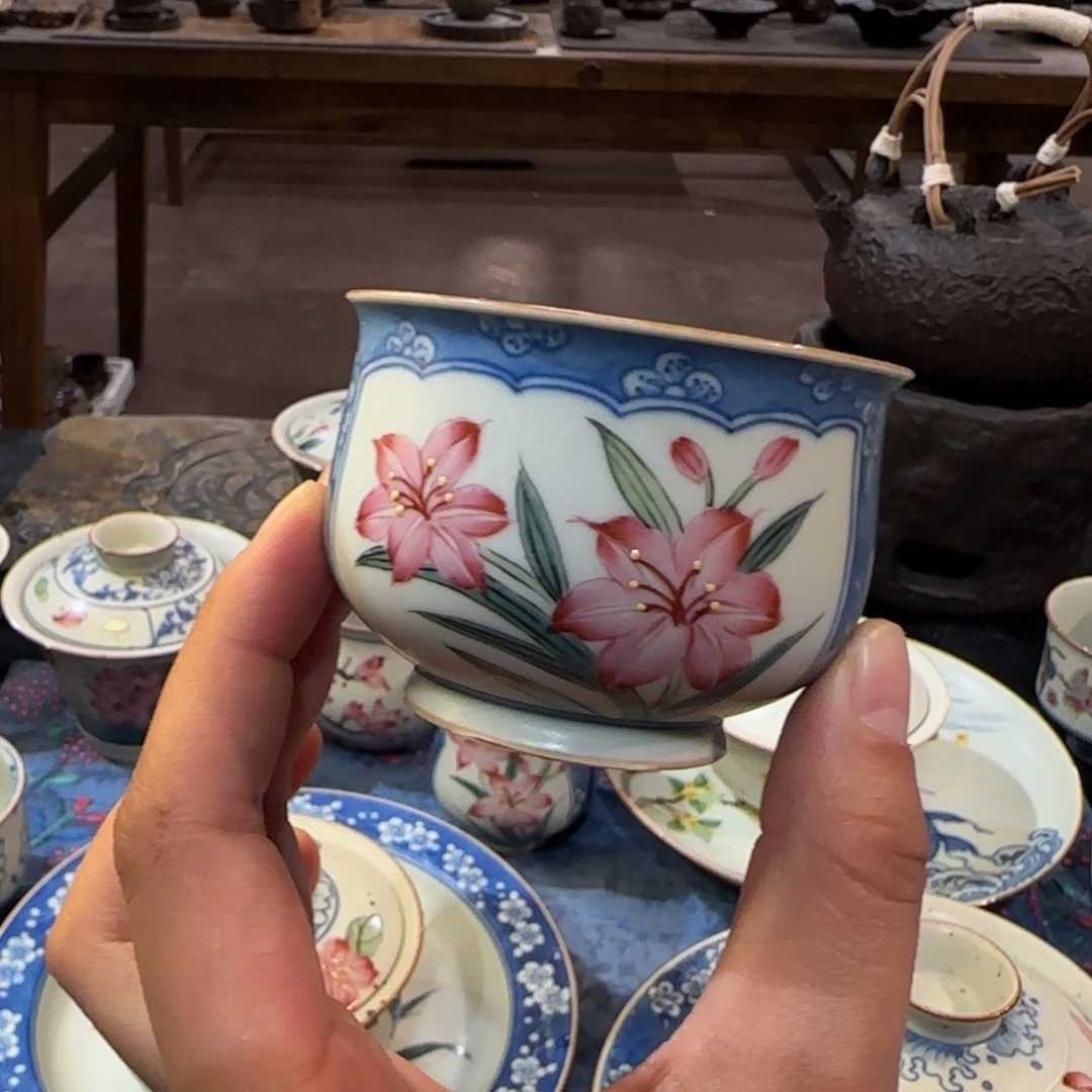 瓷片景德镇手作器皿同款发货