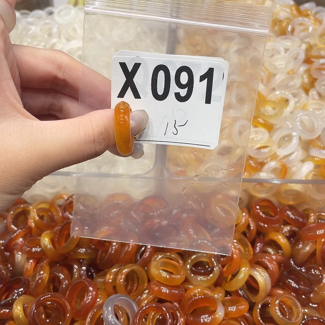 未镶嵌戒指玛瑙/玉髓091