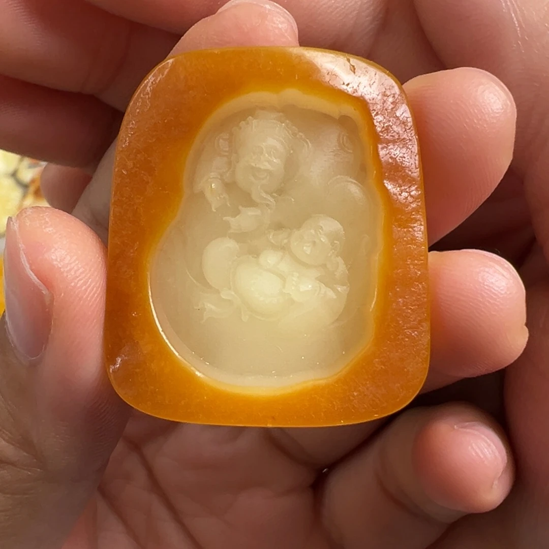 蜜蜡未镶嵌裸石蜜蜡