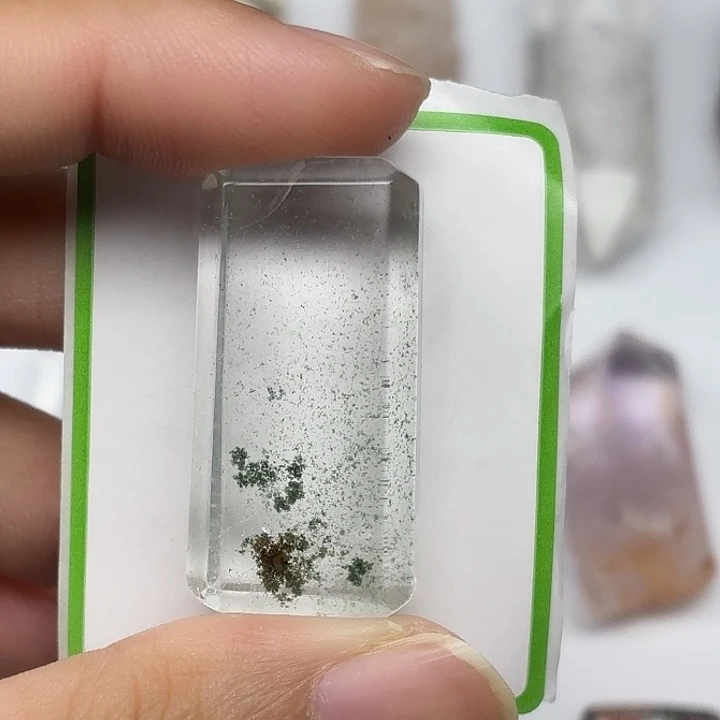 水晶未镶嵌颈饰绿幽灵水晶36mm