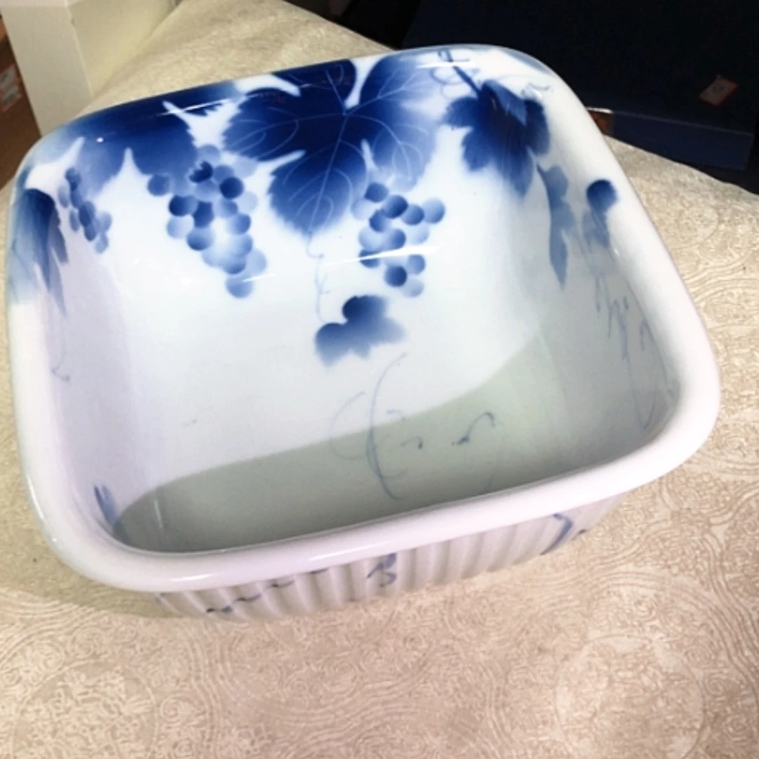 【闪购商品】碗骨瓷方钵全新