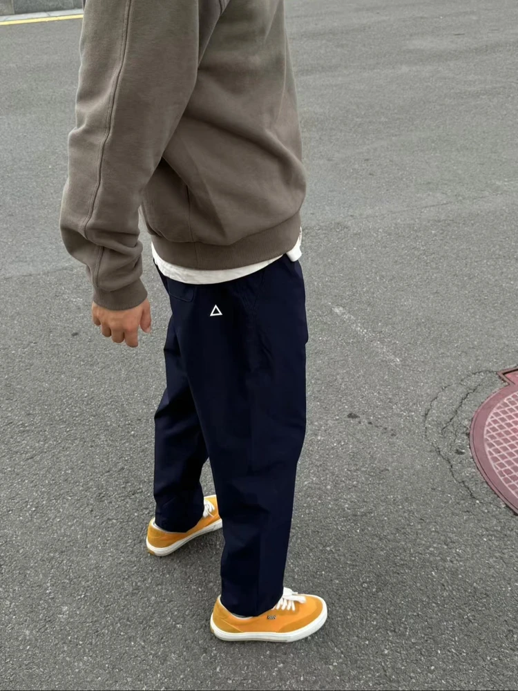 山系户外！立挺有型！男士秋冬季宽松休闲加绒男女情侣款长裤 24908