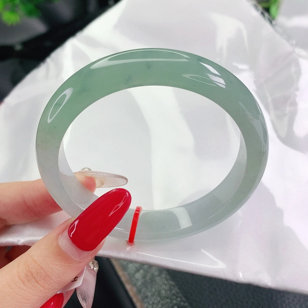 未镶嵌手镯翡翠55圈
