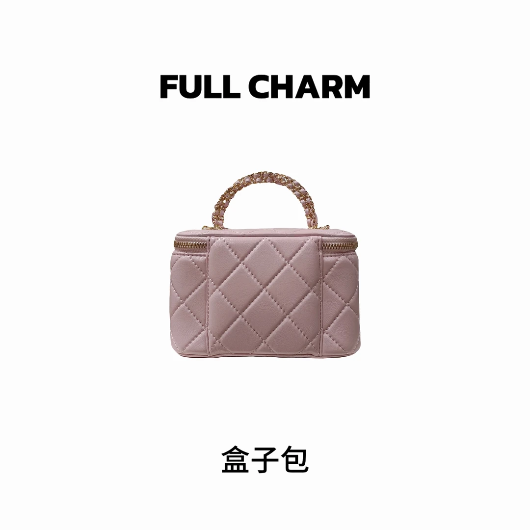 【 E213】盒子包-百搭手提单肩斜挎包大容量通勤女包