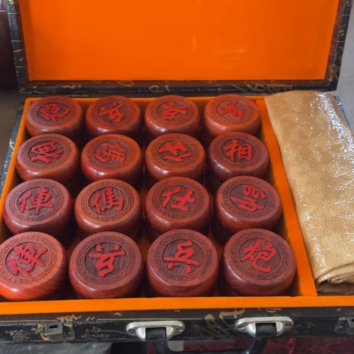 大果紫檀（缅甸花梨）象棋