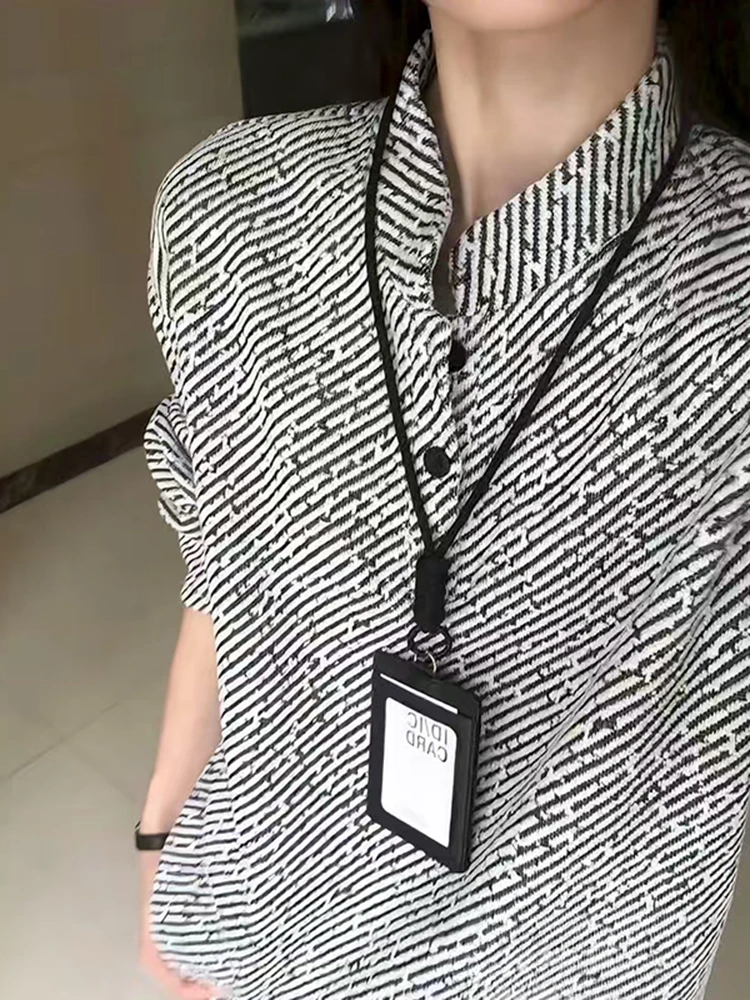 美式复古雪尼尔长袖T恤男款秋季潮牌小众设计感亨利领POLO衫卫衣