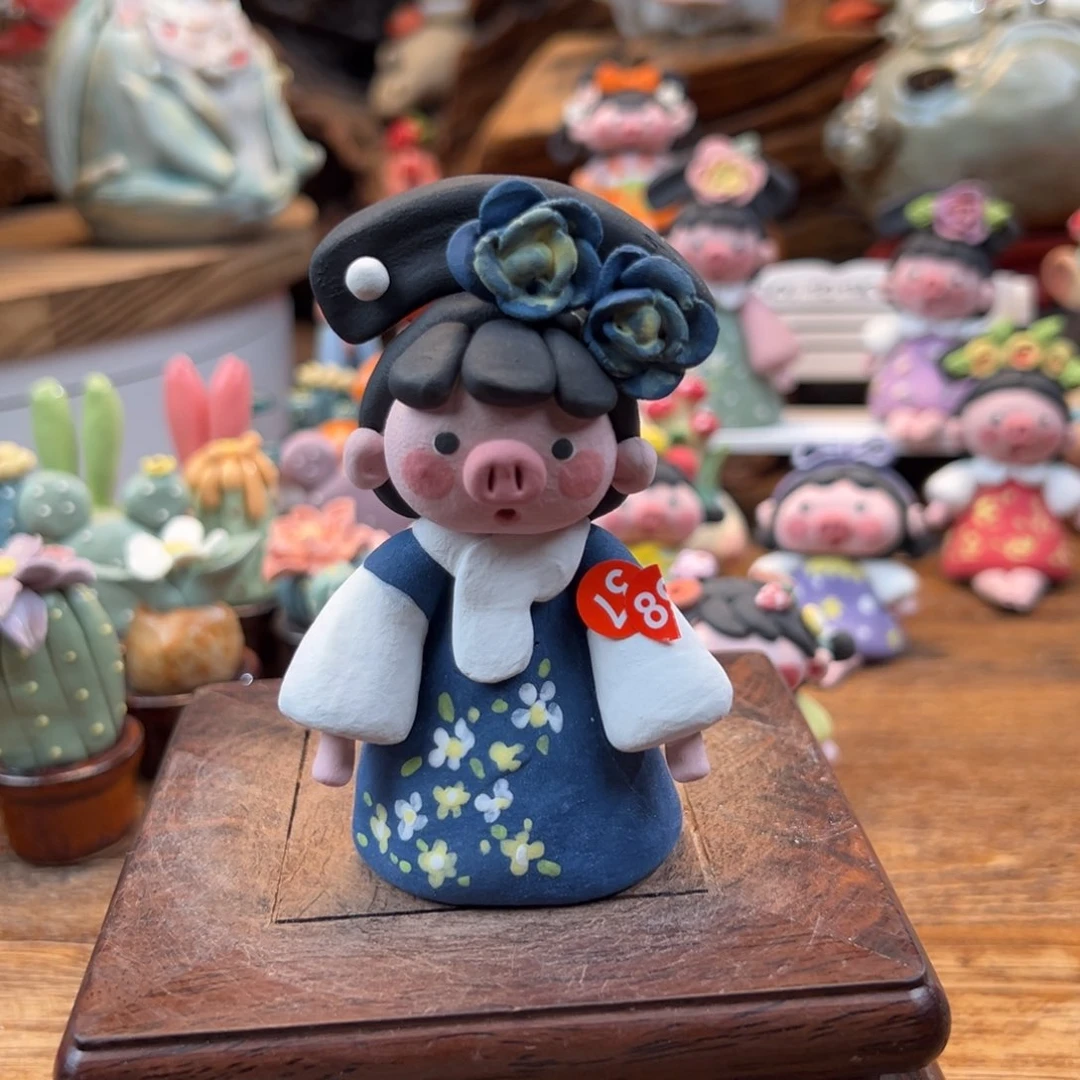 月**影小镇青花每日有新品