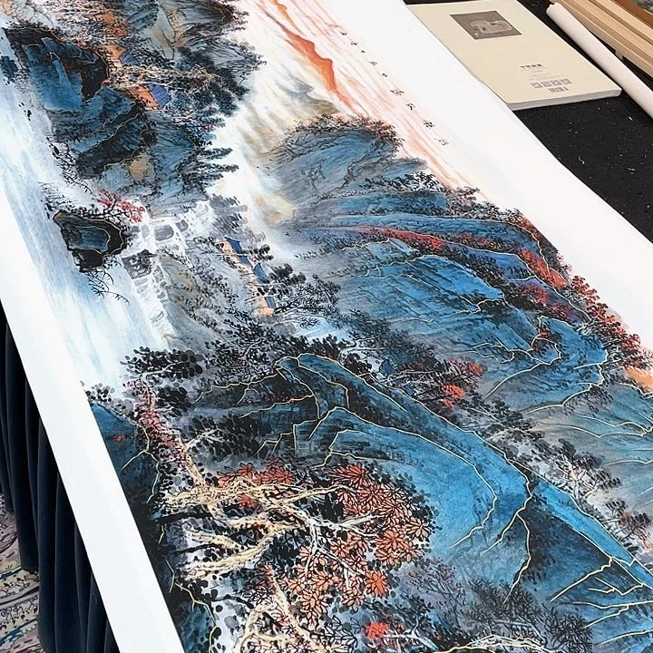 国画书画描金拓染金石传拓手写