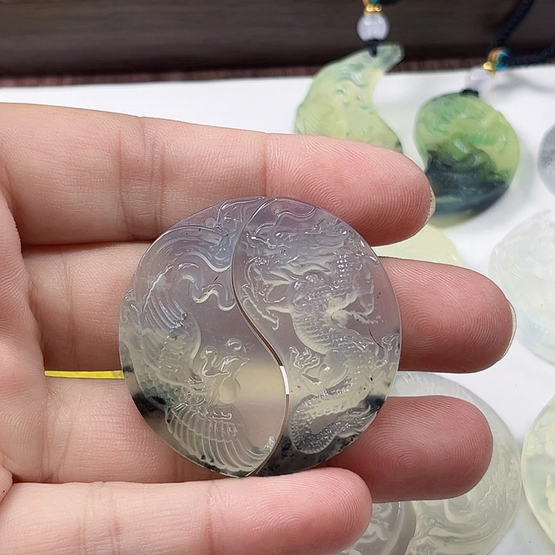 爱***卡岫玉未镶嵌吊坠(不含链)