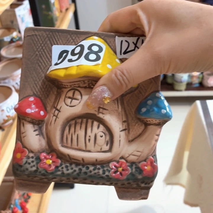 多肉花盆满15包邮