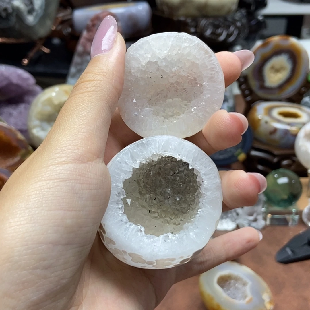 紫晶摆件未镶嵌水晶